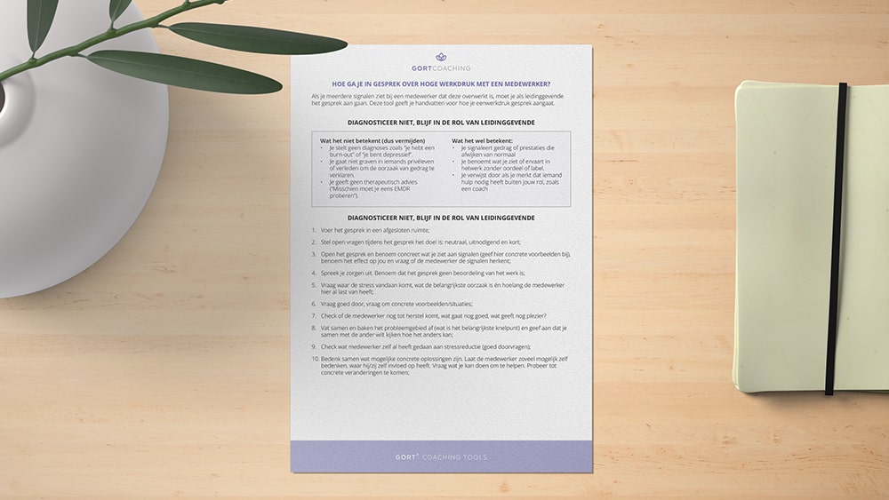 Het gesprek aan gaan over werkdruk: een praktische gids voor leidinggevenden en HR